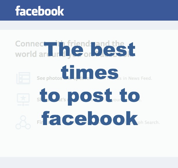 Best times to post to Facebook